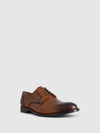 Sapatos com Atacadores em Cognac